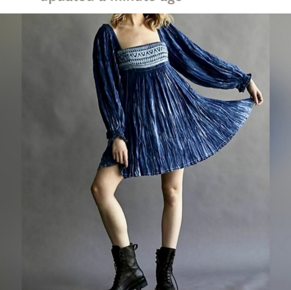 Free People Sahara babydoll dress